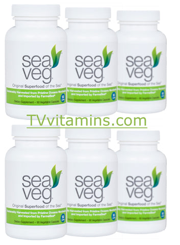 Original Sea Veg 6 x 90 capsules Six Month Supply