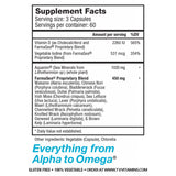 Super Sea Veg Vita D and Sea Cal 180 Supplement Facts