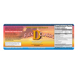 Flex D Classic Joint Supplement 2023 Label with Stabilized Rice Bran