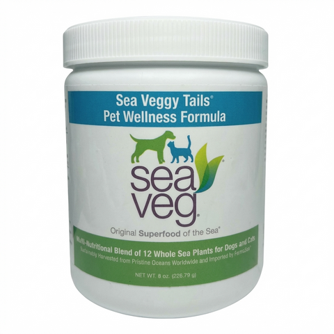 Sea Veg Sea Veggy Tails Pet Wellness Formula Jar