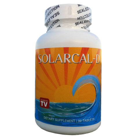 SolarCal-D 90 Tablets by Bob Barefoot Bottle