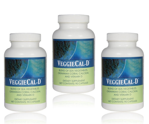 3 VeggieCal-D Sea Veg Coral Calcium Vitamin D3