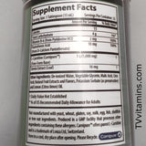 Vitasource L-Carnitine Liquid Supplement Facts