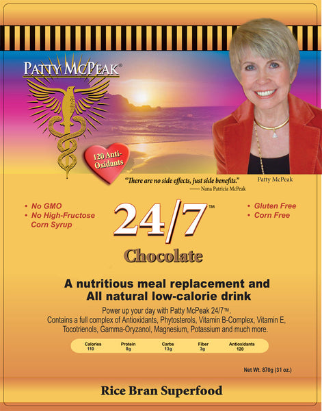 Rice N Shine 24/7 Chocolate by Patty McPeak of Nanacea