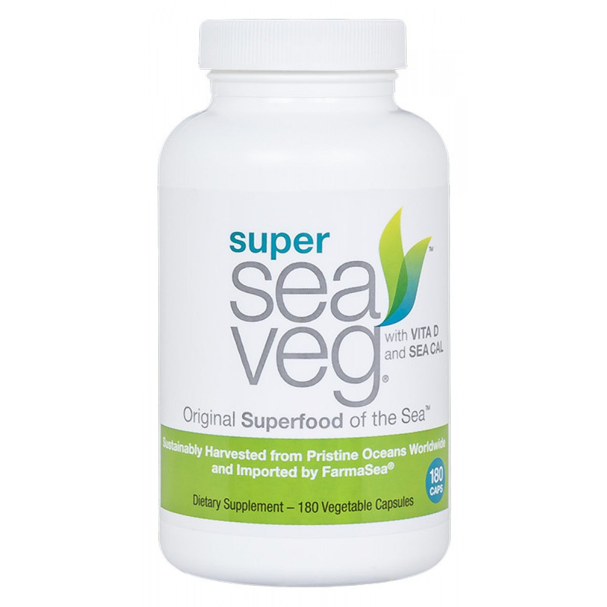 1 Original Sea Veg 90 Capsule Bottle by Farmasea, Free US Shipping TV