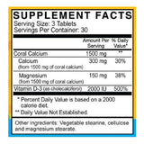 SolarCal-D Tablets by Bob Barefoot Supplement Facts
